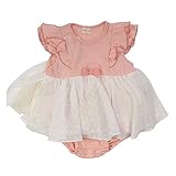 （キッズズー) kids zoo フリルチュニックオールカバーオール/ロンパース 80 レッド