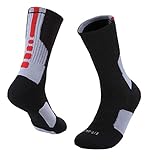 ブラックBoy Basketball / Football / Running通気性ソックスAペア