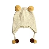 [ミキハウス] MIKIHOUSE 【ミキハウス(ベビー)】 ボンボン付きフード （44-48cm） 43-9203-353 白