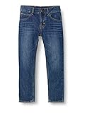 [リー] デニム BASIC TAPERED キッズ ブルー 080