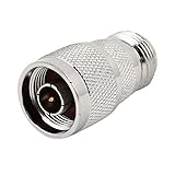 uxcell コネクタアダプタ　BNCコネクタ　BNC変換　Nタイプオスジャック to Nタイプメスプラグ　RF同軸アンテナ用