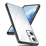OPPO Reno 7A 9A OPG04 A201OP A301OP CPH2353 ケース クリア メッキ加工 耐衝撃 薄型 カバー オッポ リノ 7a 9a 透明な背面 ケース 米軍MIL規格 SGS認証 TPU 透明な背面 スマホケース 韩国 人気 ランキング おしゃれ 衝撃吸収 ソフトケース ストラップホール付き 7a 9a case (ブラック)