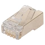 パンドウイット カテゴリ5Eシールド付きモジュラープラグ LANコネクタ 100個入り MPS588-C
