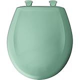Bemis 200SLOWT 165 Round Closed Front Toilet Seat, Ming Green by Bemis