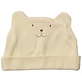 《H28年秋冬物》(日本製) Pample Mousse(パンプルムース) ソフト綿フライスクマ帽子 S 38cm~42cm/IV NO.DP-63521