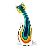 Badash Crystal J447 ART GLASS CAT 11 in.