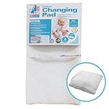 LA Baby Combo Pack with 32'' Contour Changing Pad and White Terry Cover by LA Baby