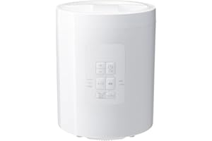 スリーアップ スチーム式 加湿器 11畳 多機能 最大加湿量400ml/h 2.0L 清潔蒸気 上部給水 安全設計 チャイルドロック マグネットプラグ 空焚き防止機能 転倒自動オフ ホワイト ST-AZ0672WH