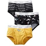 Carter's(カーターズ) 3-パックコットンブリーフ イエロー 下着 4～5歳【並行輸入】