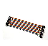 BLS 30CM 40Pin 40 Way M/M コネクタidcフラットレインボーリボンケーブル