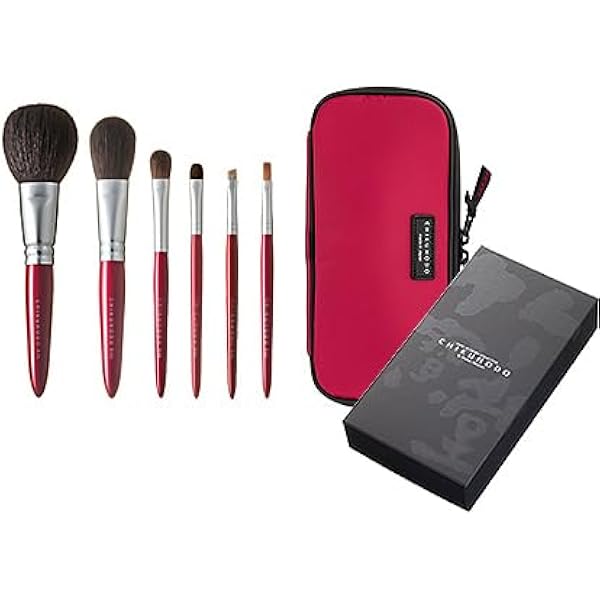 Amazon.co.jp: 熊野筆 竹宝堂 正規品 Kシリーズ 6点セット(K-2,3,4,5,6 