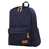 (モコベビー) MOKO BABY 【 シンプル ワンポイント ロゴ ８色から選べる バックパック 】 ベーシック おしゃれ キャンバス 大容量 A4サイズ PC 収納可 男女兼用 マザーズバッグにも