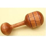 Heirloom Natural Wood Rattle - Maple by BabyEarth