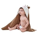 Zhhlaixing 新生児の赤ちゃん ソフト Flannel Hooded Beach タオル Bathe Swim Bathrobe コットン Bath Towel Wrap Robe Cloak