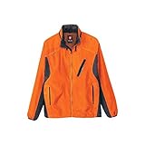 アイトス フードインジャケット(男女兼用)(春夏用) AZ-10301  163  オレンジ×チャコール Lサイズ