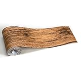 fancy-fix　DIYウォールステッカー　壁紙シール　黄木目柄　リフォーム　防水　貼ってはがせるシール　おしゃれ　8*400CM　腰壁風