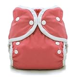 Thirsties Duo Wrap Snap, Rose, Size One (6-18 lbs) by Thirsties [並行輸入品]