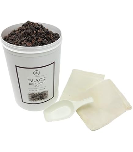 Amazon | ヒマラヤ岩塩 ブラックソルト 2kg 便利なスタンドパック 専用