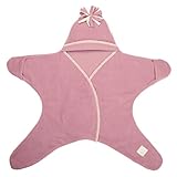 Tuppence & Crumble タッペンスアンドクランブル 星型アフガン Star Wrap スターラップ 4-10ヶ月用 シクラメン
