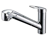 【取替交換付き(岡山県)】TOTO キッチン用水栓 浄水器内蔵形 めっきハンドシャワー TKGG38E(TOY)