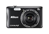 Nikon デジタルカメラ COOLPIX S3700 ブラック 光学8倍ズーム 2005万画...