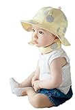 (セドン) Cedon ベビー 帽子 男の子 女の子 新生児 赤ちゃん 春 夏 つば付き キッズ 日よけ uvカット 紫外線 日焼け 防止 対策 (イエロー)