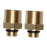 B Baosity 2pcs　スノーフォーム ランス アダプタ　クイックコネクタ　高圧洗浄機用　