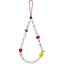 CASETiFY Pearl Phone Charm [Hands-Free Phone Wrist Strap] - Fruity