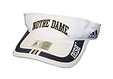 Notre Dame Fighting Irishマジックテープ調節可能バイザーフリーサイズ帽子キャップホワイト
