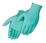 Liberty 2011W Chloroprene Industrial Glove Powder Free Disposable 6 mil Thickness 9 Length Large Gre