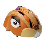 Dovewill 全4色　キッズ　　サイクリング　軽量　ヘルメット　漫画動物　子供　自転車　スケートボード　　ヘッド　　プロテクト - 黄