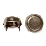Cut Off Cone Nailhead, Size 30, Solid Brass, Colonial Nickel Finish, 300 pieces per pack by C&C Meta