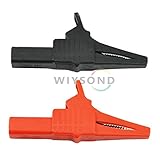 Wiysond　1対 テスト プローブ ワニ　クリップ　1000V　32A マルチメーター メーター テスター用