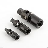Wennow 3 PC回転ユニバーサルジョイントエアインパクトソケットセット1 / 2 " 3 / 8 " 1 / 4インチドライブ新しい