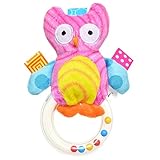 Happy Cherry　ベビー　赤ちゃんの興味をそそる　玩具　ガラガラ　リンリンラトル　おしゃぶりラトル　人形　知育おもちゃ