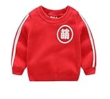 PANCY 子供服 春秋 長袖 Tシャツ トレーナー 丸い襟 キッズ 男の子 女の子 ベビー 裏起毛 綿 おしゃれ カジュアル ファッション 可愛い 文字 漢字 プリント 2色