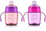 Phillips Avent Easy Sippy Cup 7 Oz - 2 Pack - Girl Colors by Phillips Avent [並行輸入品]