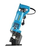 Hanchen JP-20 電動油圧パンチャー 鋼材への穴あけ作業 3~6mm鉄板・3~8m銅板対応 穴径6.5/9/13/17/20.5mm金型付 (220V, B型)