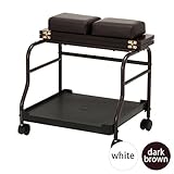 2Way フットカート ダークブラウン [ フットカート フットバスワゴン ペディキュア フットケア ネイルテーブル ネイルワゴン ]