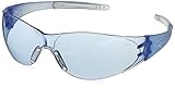 MCR Safety CK233 Checkmate 2 Polycarbonate Light Blue Lens Safety Glasses with Bayonet Temple [並行輸入品