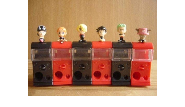 Amazon ガシャポンミニ ワンピース 全6種 From Tv Animation Onpiece 全6種 1 ルフィ2 ゾロ3 ナミ4 サンジ5 チョッ フィギュア ドール 通販