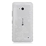 UNEXTATI Lumia 640 用 ケース 耐衝撃 高品質 TPU ハード カバー 超薄型ケース 全面保護 脱着簡単 クリア 透明 Microsoft Lumia 640カバー Cover (ホ