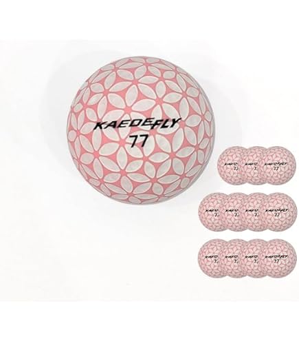 カエデフライ　KAEDE　ゴルフボール　ピンク　2ダース　レディース女性オススメ Amazon.co.jp: 楓 フライディスタンス ゴルフボール (半ダース) 2