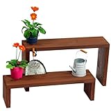 Welcome wood ウッドステージ66型　2段タイプ　  色はCB　カフェブラウン　　【完成品】　組み立てる必要なし！！　個別に移動できるのでとっても便利！！