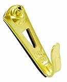 OOK 50648 Padded Pro Hangers Tidy Tins, Supports Up to 30 Pounds, Brass, 10 Sets [並行輸入品]