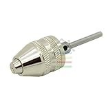 0 ～ 4 mm のミニグラインダキーレスドリルチャックアダプタコンバータ 3 mm シャンク回転ツール