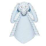 Teddykompaniet - Big Ears Elephant Blue Baby Security Blanket by Teddykompaniet