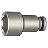 トネ(TONE) インパクト用ロングソケット 4NV-35L 差込角12.7mm(1/2") 二面幅35mm