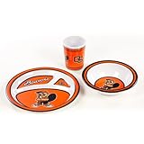 NCAA Oregon State Beavers Kid 'sディッシュセット3点セット