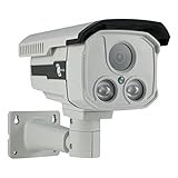 LineMak IR Bullet camera, 1/3" Sony CMOS Sensor, 1000TVL, 6mm lens, 2 LED Array, 164ft IR distance, 